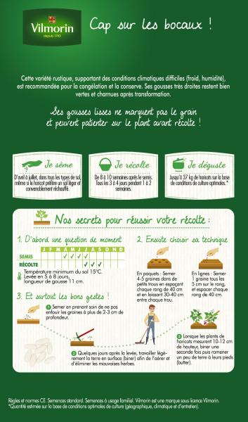 Légumes Secs - Haricot Nain Vert Skipper + 20 g Offert - MEDIA_PACKAGING_VERSO